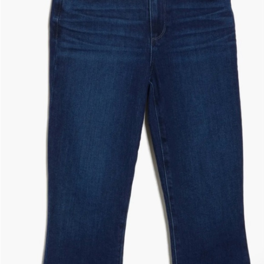 PAIGE Dark Blue Women's Flare Jeans
